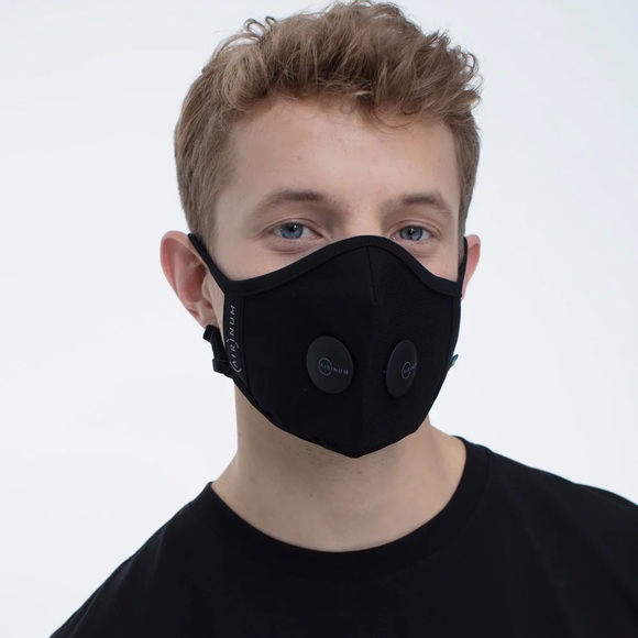 Airinum Urban Air Black Small Face Mask 2.0 - Picture 6 of 17